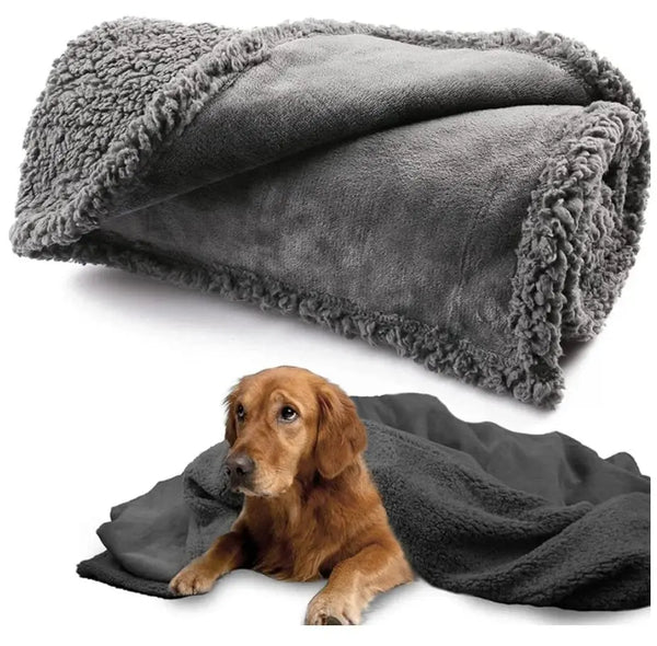 Anxiety Relief Waterproof Dog Blanket Liquid Pee Proof - DreammyDoggie