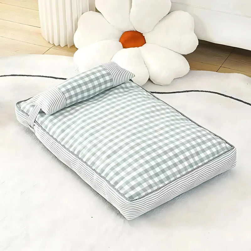 Big Dog Bed Cotton Cloth for Medium to Large Dog - DreammyDoggie