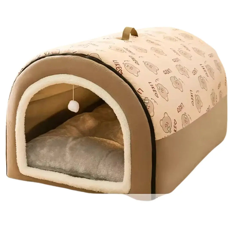 Big Dog Kennel Warm Winter Dog House - DreammyDoggie