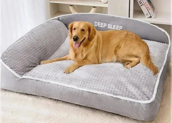 Cozy Winter Dog Bed - Perfect for Holidays - DreammyDoggie