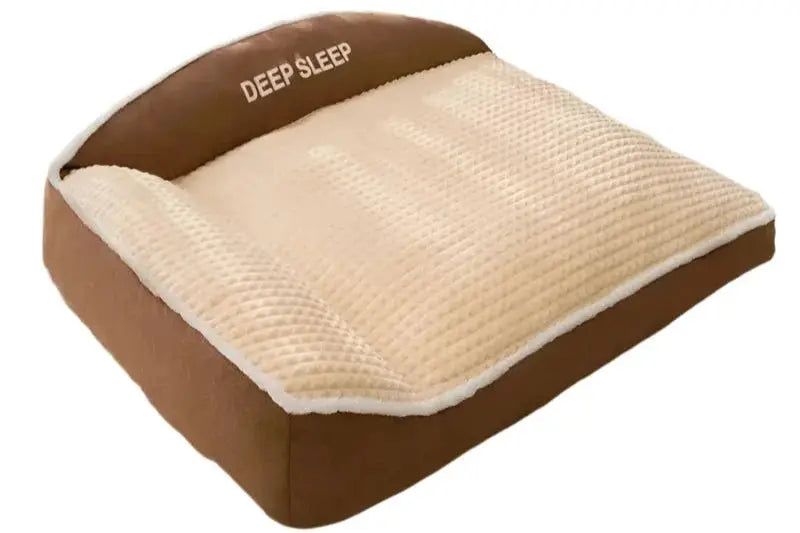 Cozy Winter Dog Bed - Perfect for Holidays - DreammyDoggie