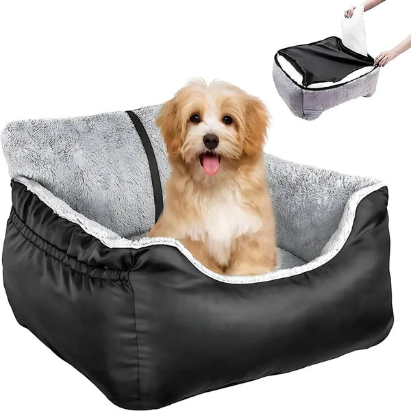 Dog Car Booster Seat Detachable Bed - DreammyDoggie