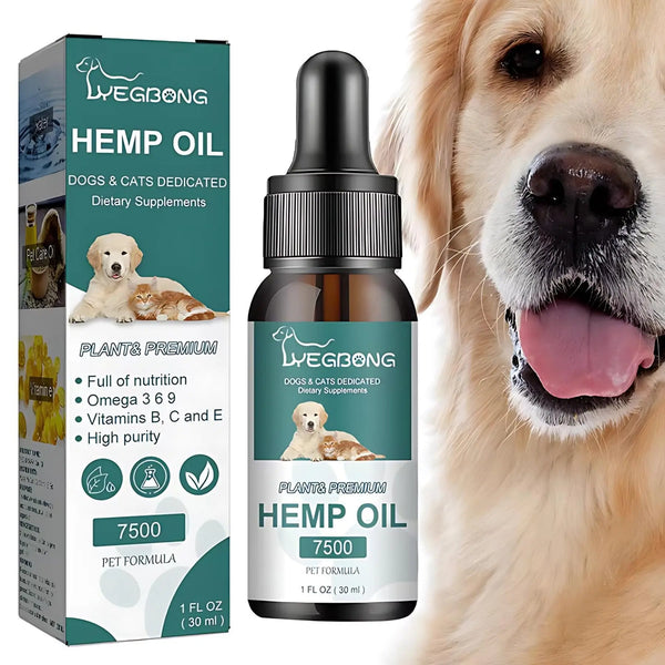 Dog Hemp Seed Oil for Separation Anxiety - DreammyDoggie