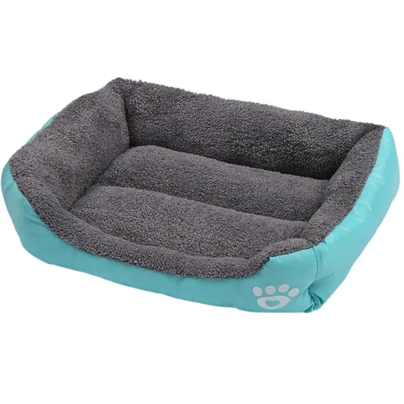 Large Dog Bed Kenner Square Plush - DreammyDoggie