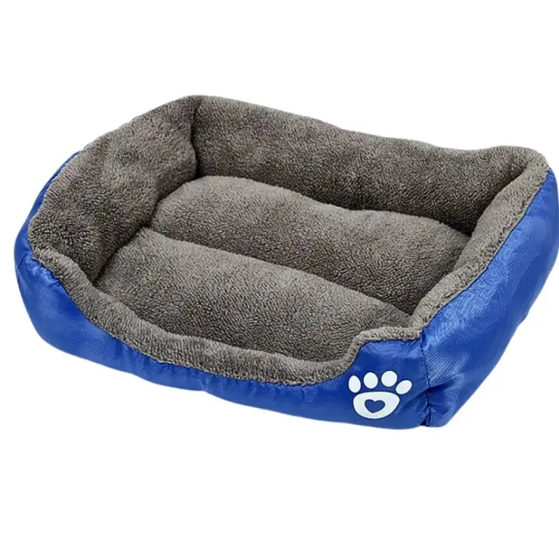 Large Dog Bed Kenner Square Plush - DreammyDoggie