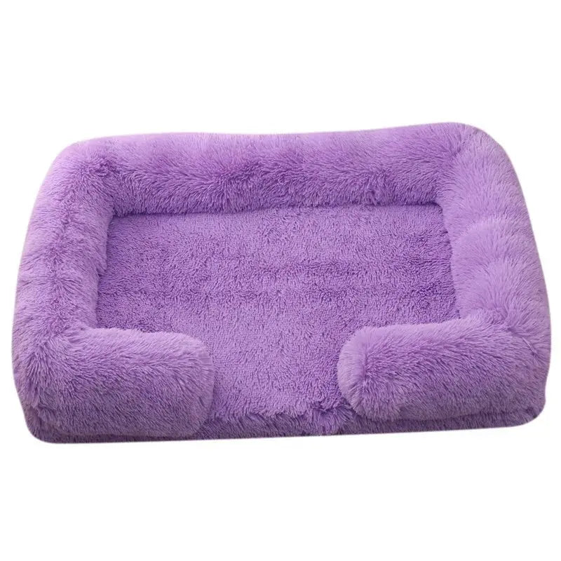 Large Sofa Dog Bed Orthopedic Fluffy Bear - DreammyDoggie