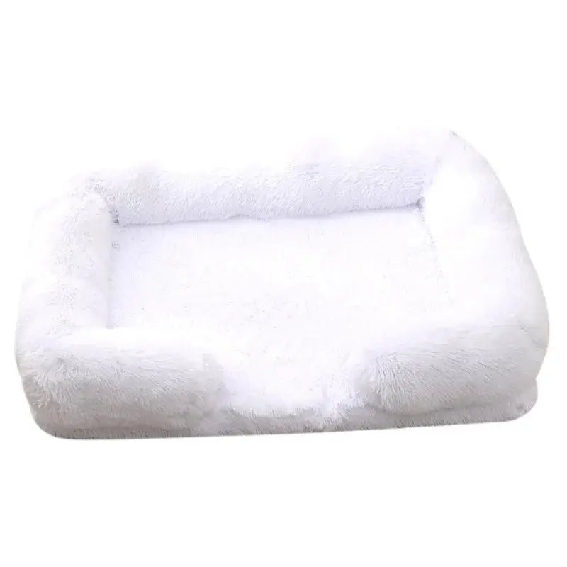 Large Sofa Dog Bed Orthopedic Fluffy Bear - DreammyDoggie