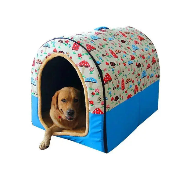 Waterproof Dog House with Removable Cushion - DreammyDoggie